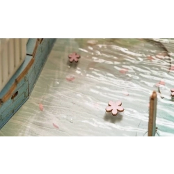 Book Nook Model Sakura Densya